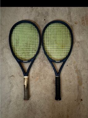 Wilson Triad Three Unstrung Performance Tennis Racket - Grip Size 3-4 3/8